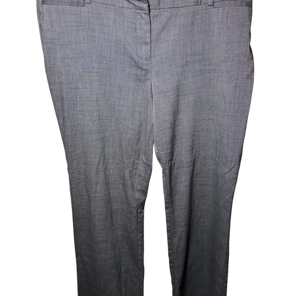 🩶 NY&C 7th Avenue Suiting Pants – Gray Textured – Size 16 Average